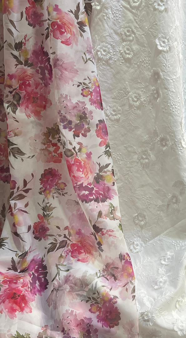 Sahar Chikankaari Floral